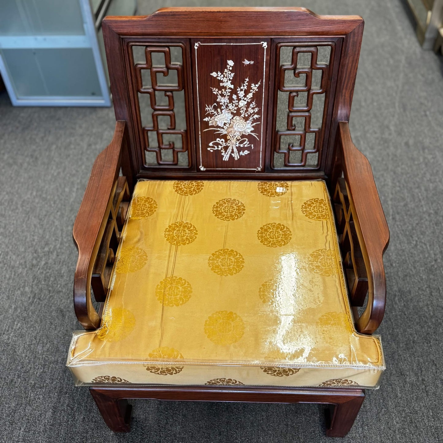 Antique Oriental Armchair